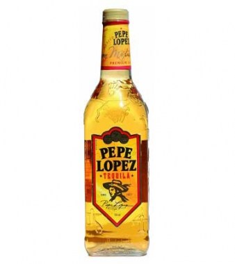 Tequila Pepe Lopez gold 38% 0,7 литра